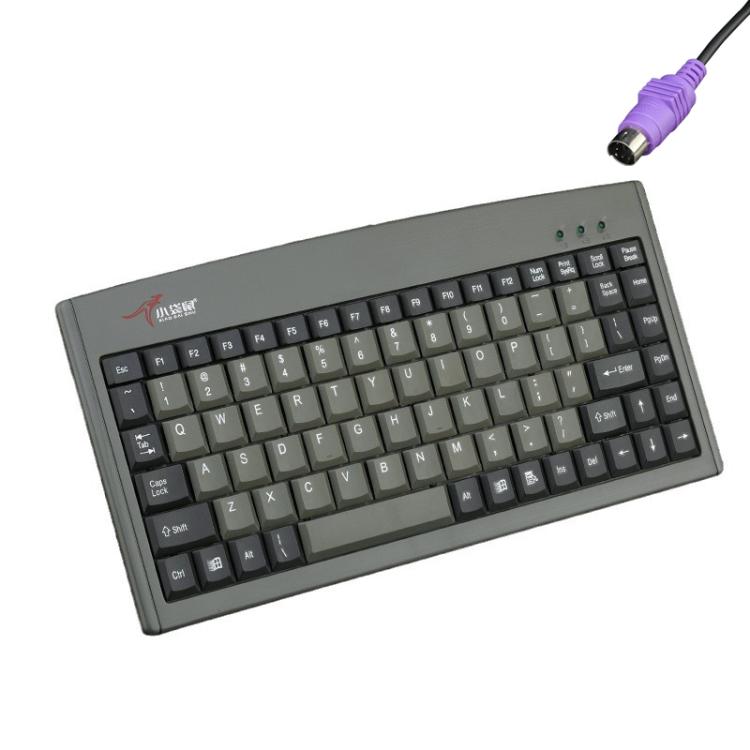 Little Kangaroo DS-3000 88 Key Wired Keyboard With Magnetic Ring Laptop Industrial Office Keyboard, Spec: PS2 - Wired Keyboard by Little Kangaroo | Online Shopping UK | buy2fix