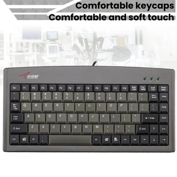 Little Kangaroo DS-3000 88 Key Wired Keyboard With Magnetic Ring Laptop Industrial Office Keyboard, Spec: USB - Wired Keyboard by Little Kangaroo | Online Shopping UK | buy2fix