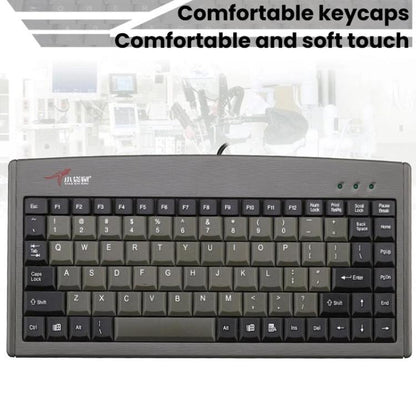 Little Kangaroo DS-3000 88 Key Wired Keyboard With Magnetic Ring Laptop Industrial Office Keyboard, Spec: USB - Wired Keyboard by Little Kangaroo | Online Shopping UK | buy2fix