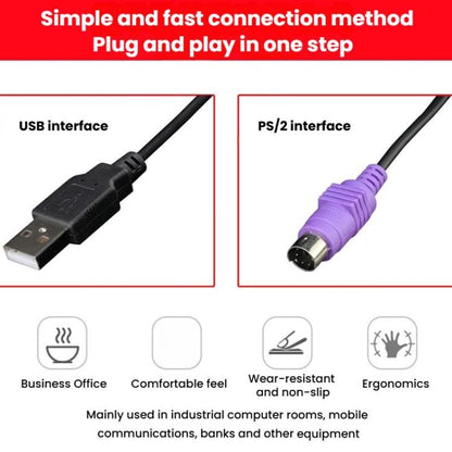 Little Kangaroo DS-3000 88 Key Wired Keyboard With Magnetic Ring Laptop Industrial Office Keyboard, Spec: USB - Wired Keyboard by Little Kangaroo | Online Shopping UK | buy2fix