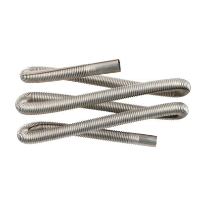 60CM Parking Heater Stainless Steel Threaded Exhaust Pipe - Engine Fittings by buy2fix | Online Shopping UK | buy2fix