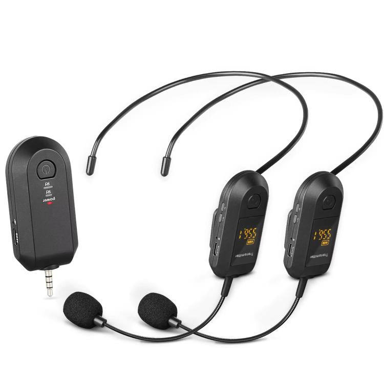 1 In 2 Headwear Wireless 2.4G Microphone Amplifier Portable Microphone - Microphone by buy2fix | Online Shopping UK | buy2fix
