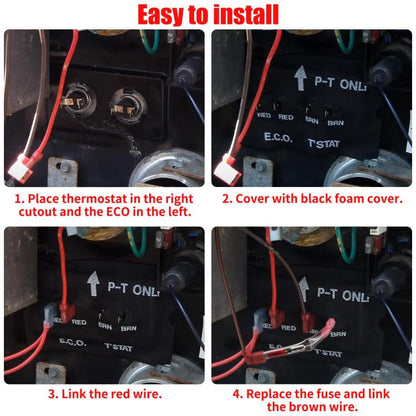 Thermal Circuit Breaker Kit For RV Water Heaters(A10430-01) - Fuse by buy2fix | Online Shopping UK | buy2fix