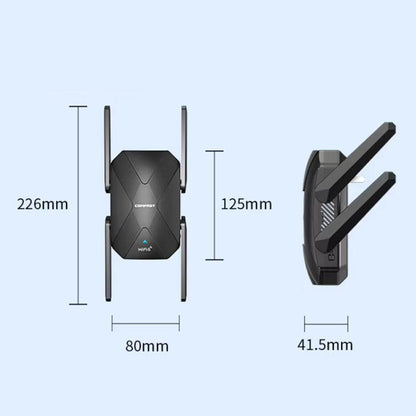 COMFAST CF-XR181 WiFi 6 Dual-Band 1500Mbps Wireless Signal Booster Gigabit Wireless Repeater - Broadband Amplifiers by COMFAST | Online Shopping UK | buy2fix