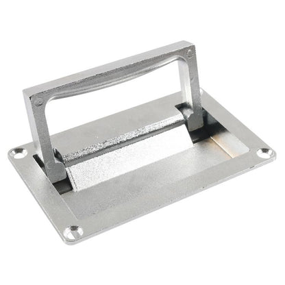 Recessed Foldable Invisible Handle for RV Boat Deck Hatches, Color: Silver - Door Handles by buy2fix | Online Shopping UK | buy2fix