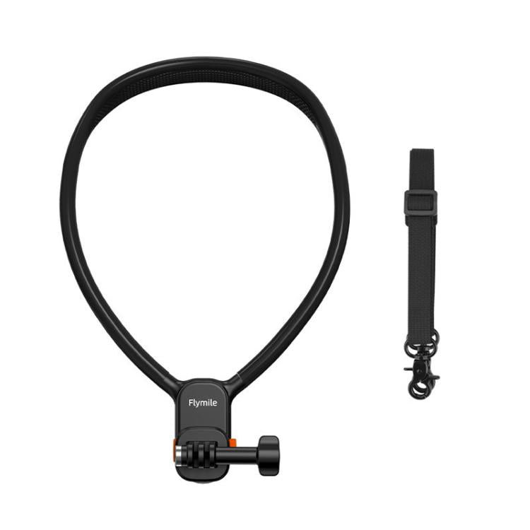 Flymile Magnetic Quick-Release Neck Mount for Action Cameras POV Chest Harness for Hands-Free Recording(Black) - Holder by Flymile | Online Shopping UK | buy2fix