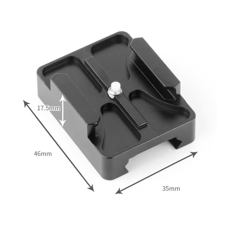 FEICHAO Sports Camera Mini Rail Mounting Base 20mm Rail Mounting Bracket - Connection Mount by FEICHAO | Online Shopping UK | buy2fix