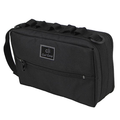 COOL CAMP CF-3303 Car Tissue Hanging Bag Outdoor Camping Tool Tableware Storage Bag(Black) - Stowing Tidying by COOL CAMP | Online Shopping UK | buy2fix