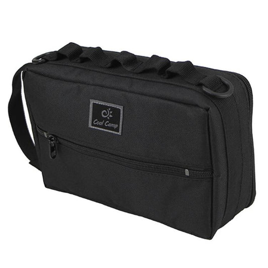 COOL CAMP CF-3303 Car Tissue Hanging Bag Outdoor Camping Tool Tableware Storage Bag(Black) - Stowing Tidying by COOL CAMP | Online Shopping UK | buy2fix