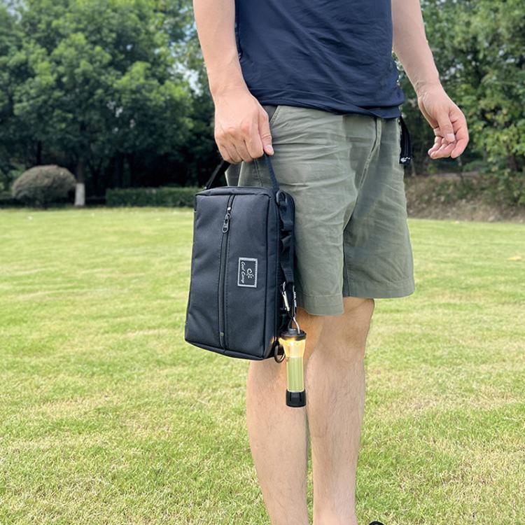 COOL CAMP CF-3303 Car Tissue Hanging Bag Outdoor Camping Tool Tableware Storage Bag(Black) - Stowing Tidying by COOL CAMP | Online Shopping UK | buy2fix