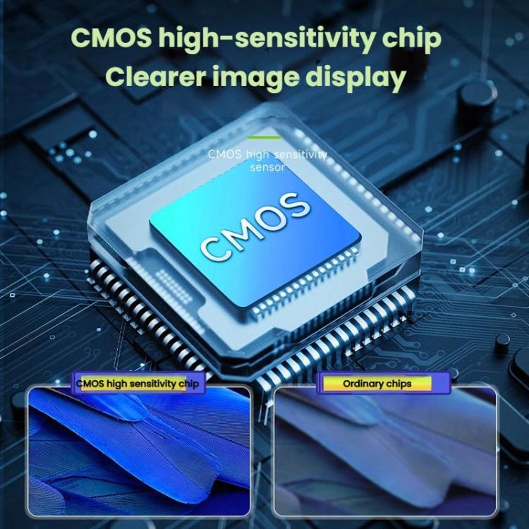 CM4 Cartoon HD Children Digital Electronic Microscope With Screen Handheld Portable Magnifier - Digital Microscope by buy2fix | Online Shopping UK | buy2fix