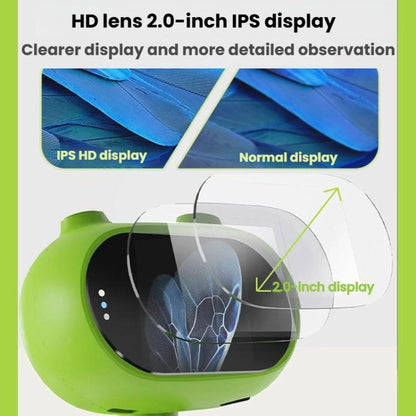 CM4 Cartoon HD Children Digital Electronic Microscope With Screen Handheld Portable Magnifier - Digital Microscope by buy2fix | Online Shopping UK | buy2fix