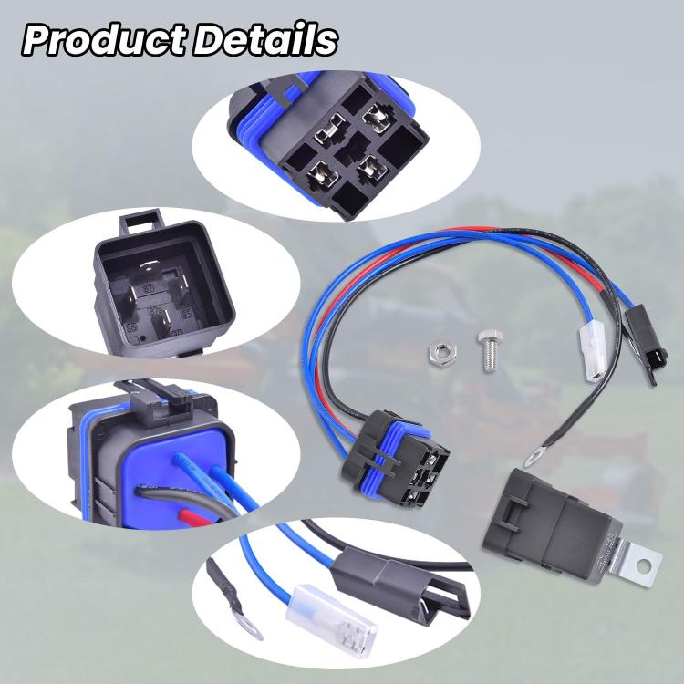 AM107421 Switch Starter Relay Kit for John Deere(40A/30A  12VDC) - Relays by buy2fix | Online Shopping UK | buy2fix