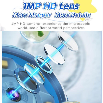 HM020-C Handheld Children Electronic Magnifier HD 2MP Digital Microscope(Blue) - Digital Microscope by buy2fix | Online Shopping UK | buy2fix