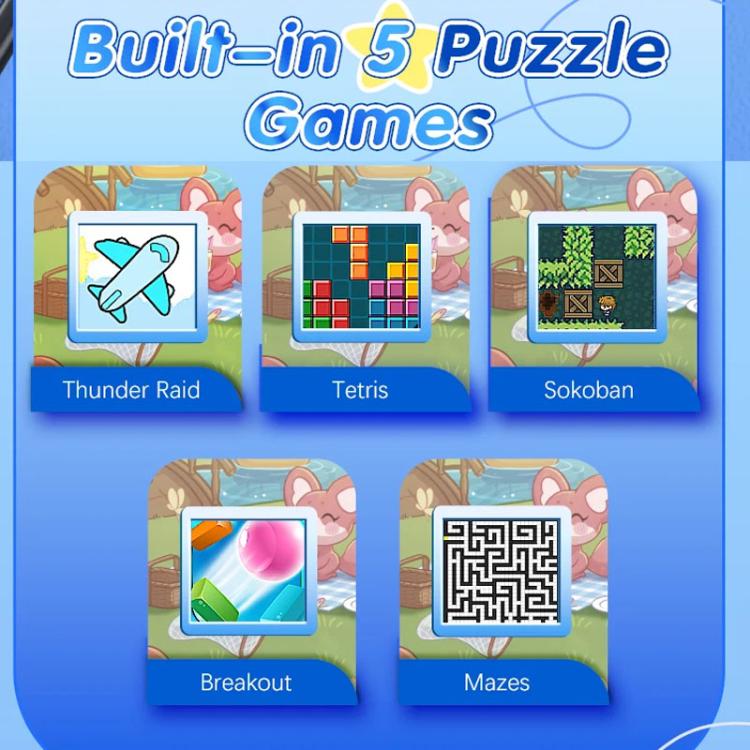 HM020-C Handheld Children Electronic Magnifier HD 2MP Digital Microscope(Blue) - Digital Microscope by buy2fix | Online Shopping UK | buy2fix