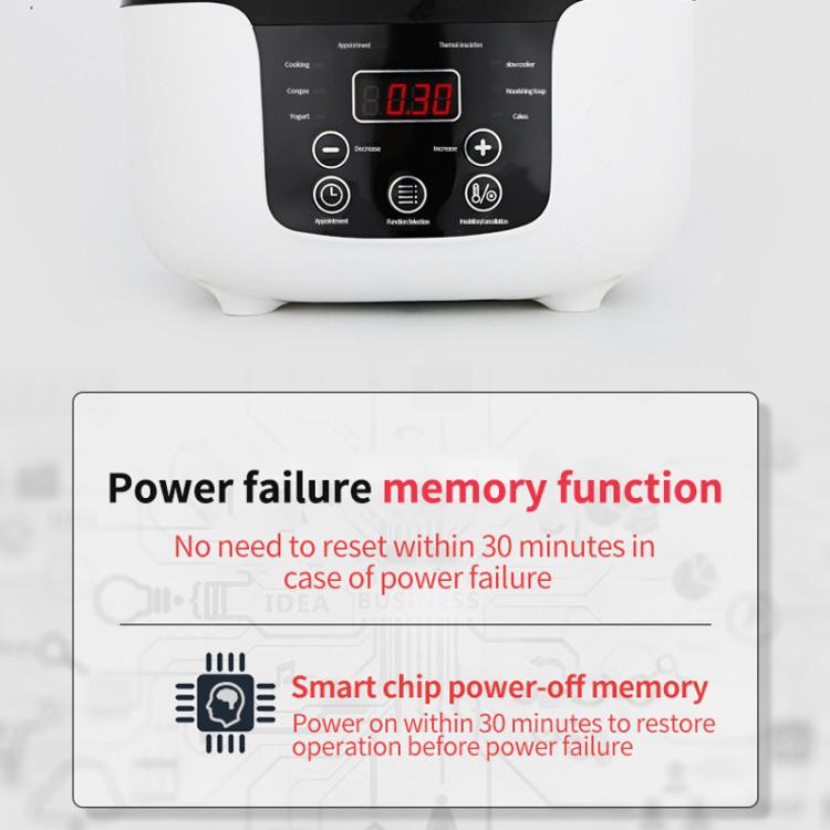 12V-24V 2L Car-Mounted Push-Button Rice Cooker, Specification: English - Rice Cookers by buy2fix | Online Shopping UK | buy2fix