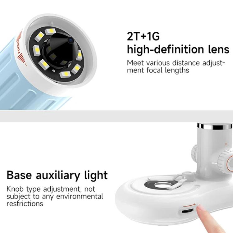 CM2-Z13 50-1000X Portable WiFi Digital Microscope Wireless HD Magnifier For Kids - Digital Microscope by buy2fix | Online Shopping UK | buy2fix