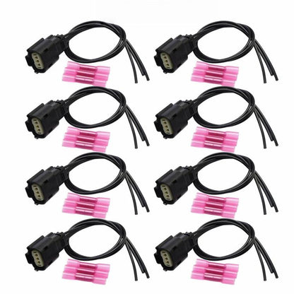 8pcs /Pack Ignition Coil Connector Plug Cable For Ford F-150 Flex 2013-2019 V6 V8 - Ignition System by buy2fix | Online Shopping UK | buy2fix