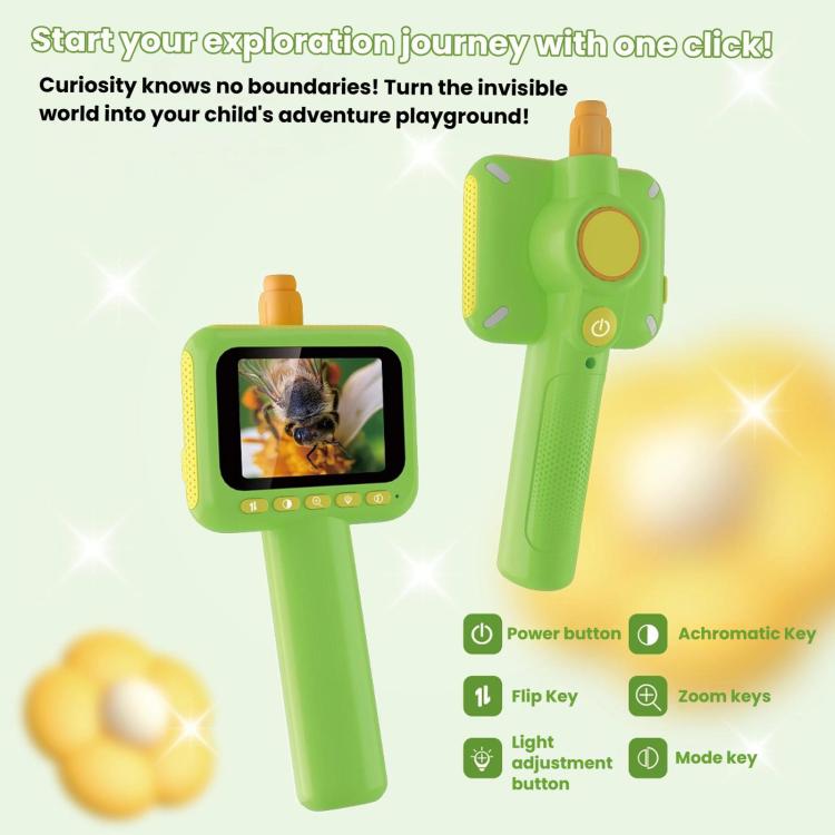 ES08 2.8 inch HD Screen Handheld Children Endoscope Outdoor Exploration Camera - Digital Microscope by buy2fix | Online Shopping UK | buy2fix
