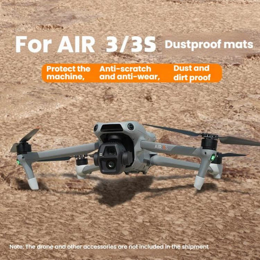 For DJI Mavic Air 3 / 3S BRDRC Dust-Proof Tripod Pad(Gray) - Holder Series by BRDRC | Online Shopping UK | buy2fix