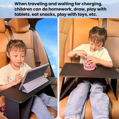 Standard Edition With Desk Height Extension Car Folding Table Portable Small Table For Dining Working - Stowing Tidying by buy2fix | Online Shopping UK | buy2fix