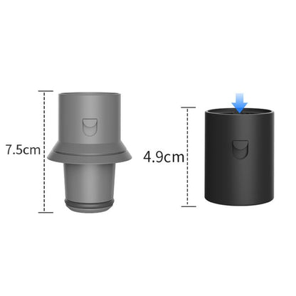 For Dyson HD01-HD16 Hair Dryer Upgrade Locking Airwrap Barrel Adapter Converter Curling Attachment Black - For Dyson Accessories by buy2fix | Online Shopping UK | buy2fix
