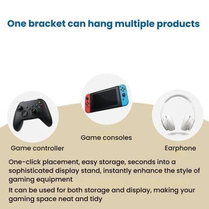 4T Gamepad Headset Storage Hanger - Headset Stand by buy2fix | Online Shopping UK | buy2fix