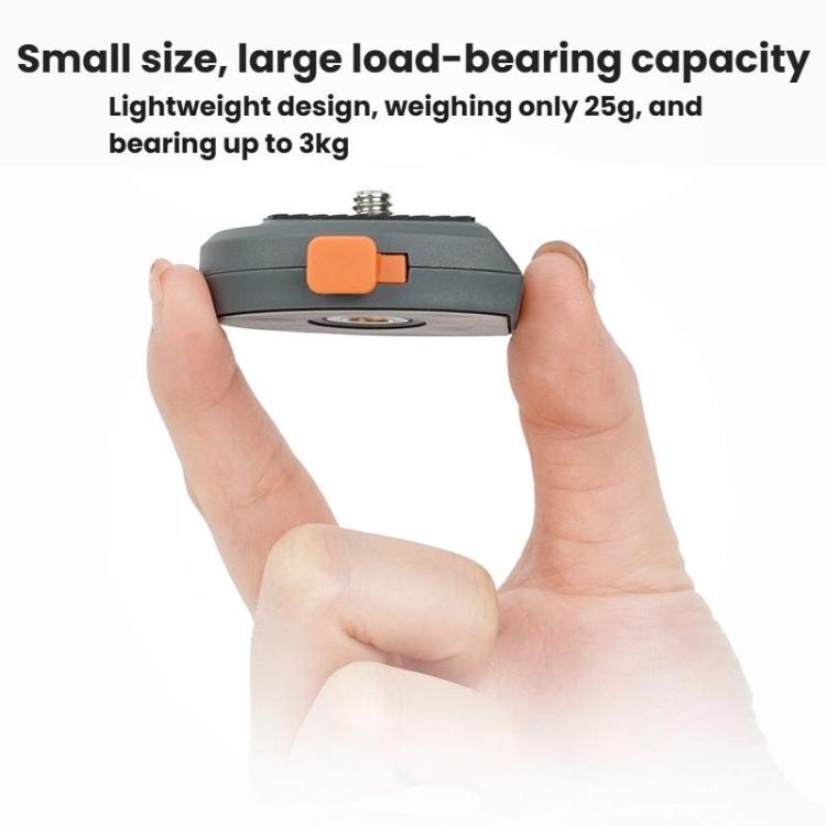 COBONE CQ-1 Quick Release Quick Mount Plate Gimbal Base Accessories For Phones Mirrorless Cameras Action Cameras - Holder by COBONE | Online Shopping UK | buy2fix