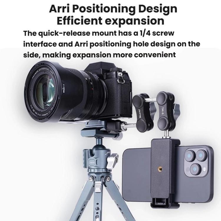 COBONE CQ-2 Aluminum Alloy Quick Release Adapter Universal Gimbal Clamp Accessories For Phones DSLRs - Holder by COBONE | Online Shopping UK | buy2fix