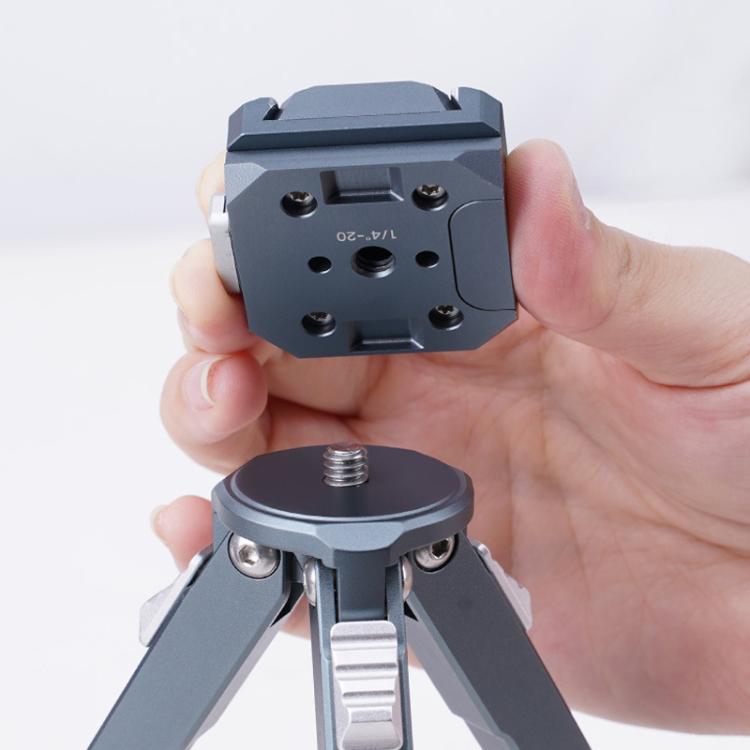 COBONE CQ-2 Aluminum Alloy Quick Release Adapter Universal Gimbal Clamp Accessories For Phones DSLRs - Holder by COBONE | Online Shopping UK | buy2fix