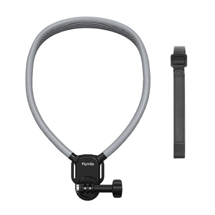 Flymile FLY038 Magnetic Quick-Release Neck Mount for Action Cameras Anti-Shock Stabilized Chest Harness with Air Cushion(Black) - Holder by Flymile | Online Shopping UK | buy2fix