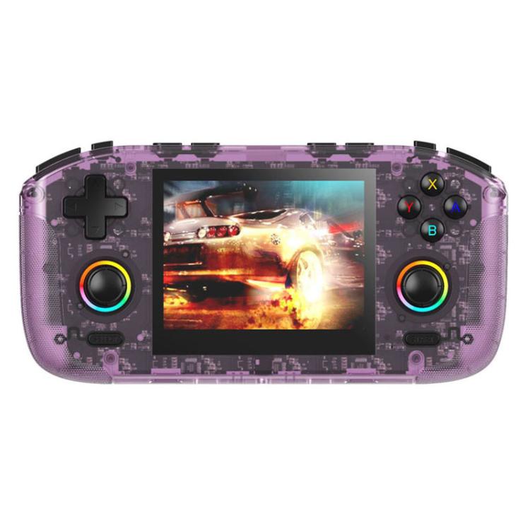 RK35H Handheld Open Source Game Console Support 3D Online Double Play Portable Retro Game Machine, Memory: No Memory Card(Purple) - Pocket Console by buy2fix | Online Shopping UK | buy2fix