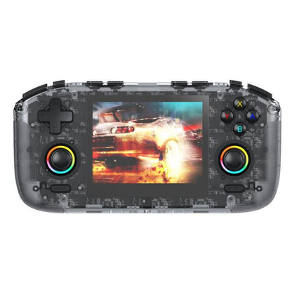 RK35H Handheld Open Source Game Console Support 3D Online Double Play Portable Retro Game Machine, Memory: 128G(Black) - Pocket Console by buy2fix | Online Shopping UK | buy2fix