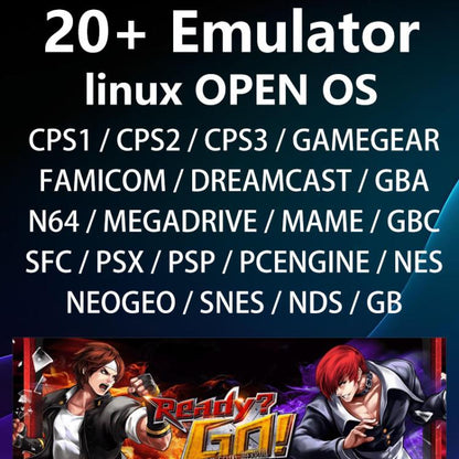 RK35H Handheld Open Source Game Console Support 3D Online Double Play Portable Retro Game Machine, Memory: No Memory Card(White) - Pocket Console by buy2fix | Online Shopping UK | buy2fix