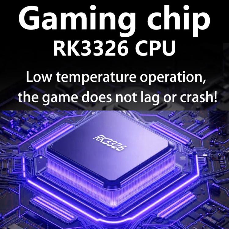 RK35H Handheld Open Source Game Console Support 3D Online Double Play Portable Retro Game Machine, Memory: No Memory Card(Blue) - Pocket Console by buy2fix | Online Shopping UK | buy2fix