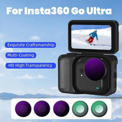 For Insta360 Go Ultra BRDRC Lens Filter Camera Accessories, Spec: ND16 - Len Accessories by BRDRC | Online Shopping UK | buy2fix