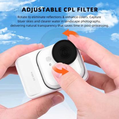 For Insta360 Go Ultra BRDRC Lens Filter Camera Accessories, Spec: UV - Len Accessories by BRDRC | Online Shopping UK | buy2fix