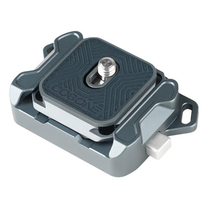 COBONE XQC-1 Camera Shoulder Strap Quick-Mount Clip Base Universal DSLR Tripod Head Adapter Base - Quick Release Plate by COBONE | Online Shopping UK | buy2fix