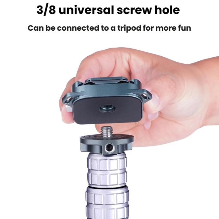 COBONE XQC-1 Camera Shoulder Strap Quick-Mount Clip Base Universal DSLR Tripod Head Adapter Base - Quick Release Plate by COBONE | Online Shopping UK | buy2fix