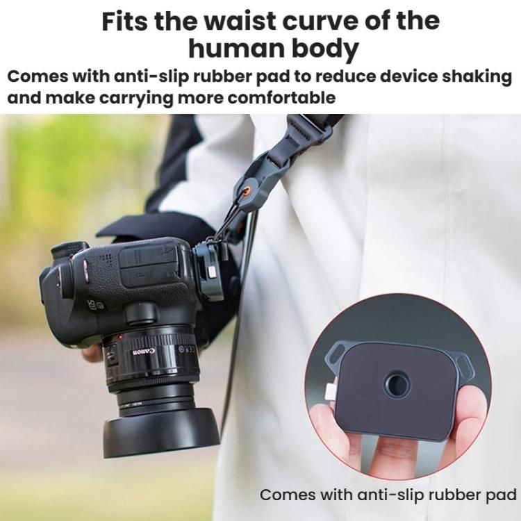 COBONE XQC-1 Camera Shoulder Strap Quick-Mount Clip Base Universal DSLR Tripod Head Adapter Base - Quick Release Plate by COBONE | Online Shopping UK | buy2fix