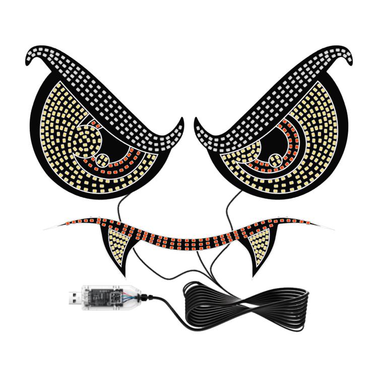 Demon Eye Car LED Display Retrofit Ambient Light(XL-15) - Decorative Lights by buy2fix | Online Shopping UK | buy2fix