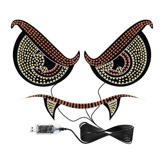 Demon Eye Car LED Display Retrofit Ambient Light(XL-16) - Decorative Lights by buy2fix | Online Shopping UK | buy2fix