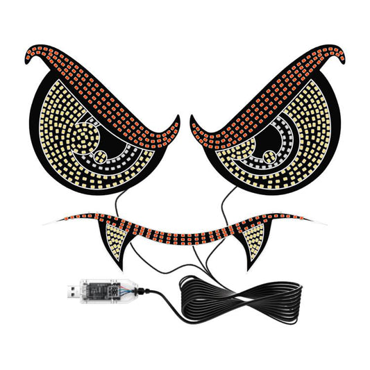 Demon Eye Car LED Display Retrofit Ambient Light(XL-17) - Decorative Lights by buy2fix | Online Shopping UK | buy2fix