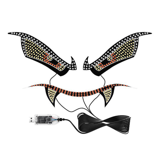 Demon Eye Car LED Display Retrofit Ambient Light(XL-18) - Decorative Lights by buy2fix | Online Shopping UK | buy2fix