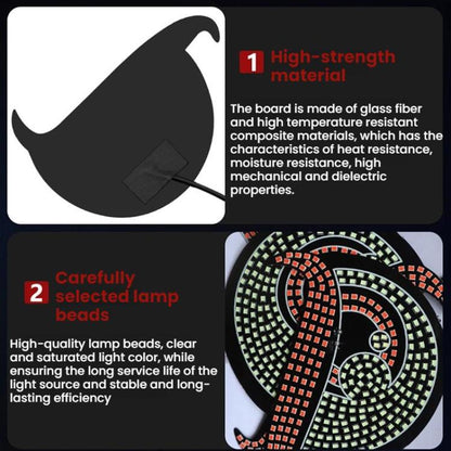 Demon Eye Car LED Display Retrofit Ambient Light(XL-19) - Decorative Lights by buy2fix | Online Shopping UK | buy2fix