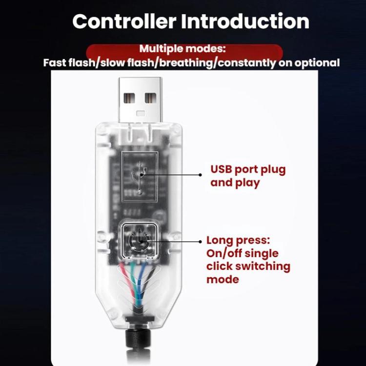 Demon Eye Car LED Display Retrofit Ambient Light(XL-17) - Decorative Lights by buy2fix | Online Shopping UK | buy2fix