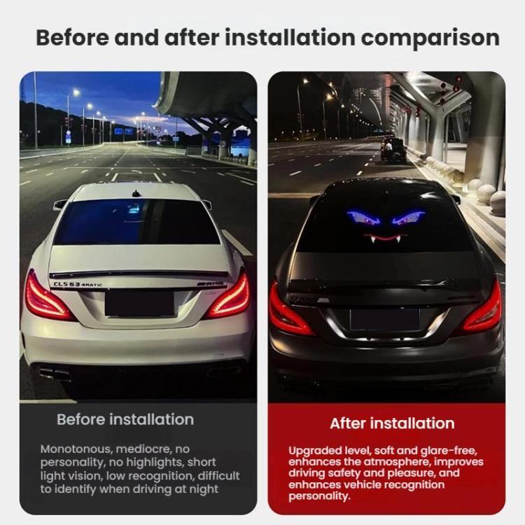 Demon Eye Car LED Display Retrofit Ambient Light(XL-19) - Decorative Lights by buy2fix | Online Shopping UK | buy2fix