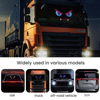 Demon Eye Car LED Display Retrofit Ambient Light(XL-15) - Decorative Lights by buy2fix | Online Shopping UK | buy2fix