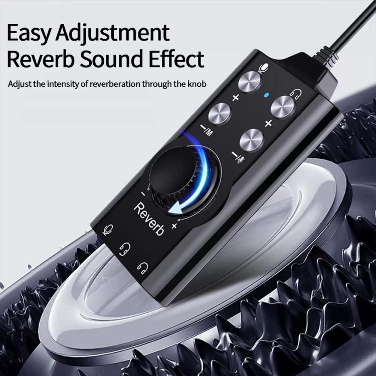 USB / Type-C To 3.5mm 7.1 Surround Sound Computer Voice Changer External Sound Card For Mobile Computer Streaming - Live Sound Effects Processors by buy2fix | Online Shopping UK | buy2fix