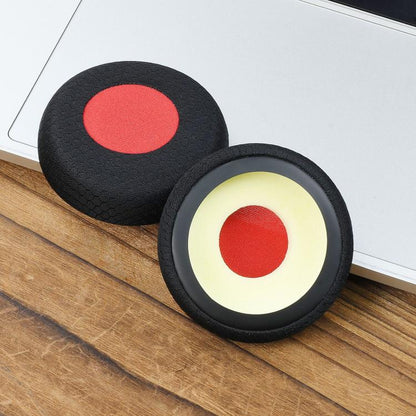 1pair Replacement Earpads for Jabra Evolve 20 20SE 30 30 II 40 65 65t Breathable Ear Cushions(Black Red) - Earmuff & Pad by buy2fix | Online Shopping UK | buy2fix